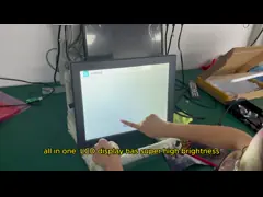 15 polegadas Android touch screen display tudo em um USB 3.0 Android 10 sistema