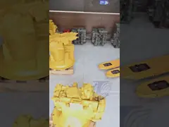 Se trata de una bomba hidráulica para excavadoras.