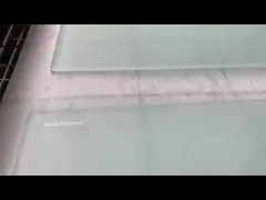 6.78MM Белое пленочное закаленное ламинированное стекло для дверей video