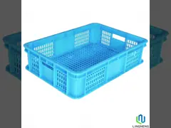 25KGS Supermarket Stacking Crates Nestable Fruit Plastic Crates For Storing Fresh Produce