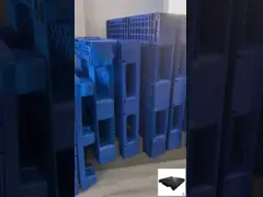 Stackable Nestable Plastic Pallets 1200X1200X160mm 3 Runners  Heavy Duty