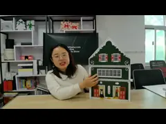 Árvore de presente Caixa de calendário Ferramentas de cuidados com a pele Brinquedos de artesanato Eletrões Casa Forma de presente Calendário de Advento Caixa de embalagem