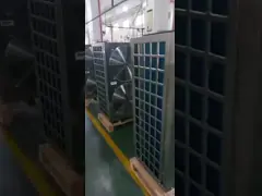 304 листовки металла настройки тепловой насос наружной аккуратный морской источник воздуха тепловой насос 5HP video