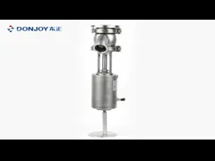 Клапан дна танка DONJOY пневматический внутренний открытый с соединением струбцины video