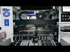 SMD монтажная машина PCB монтажная машина 104 питателей PCB сборка машина video