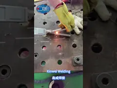 Небольшой мини-инструмент для лазерной сварки проволоки Ручной волоконно-оптический портативный лазерный сварочный аппарат 1500 Вт video