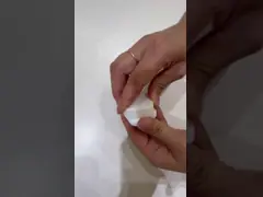 9 мл стеклянный кубический контейнер без плеча винтовые горшки с детской защитой крышки (белое стекло, белая крышка) video