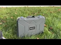 DC 15A 12V 2000W Generador solar portátil de maleta con batería externa opcional
