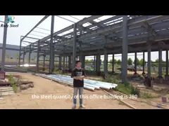 Low Cost Metal Garage Workshop Prefabricated High Quality Customazition