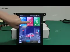 Вертикальный экран автомобильного радио для Land Range Rover Discovery 4 2009-2016 Новое обновление Carplay GPS навигация Мультимедийная игра video