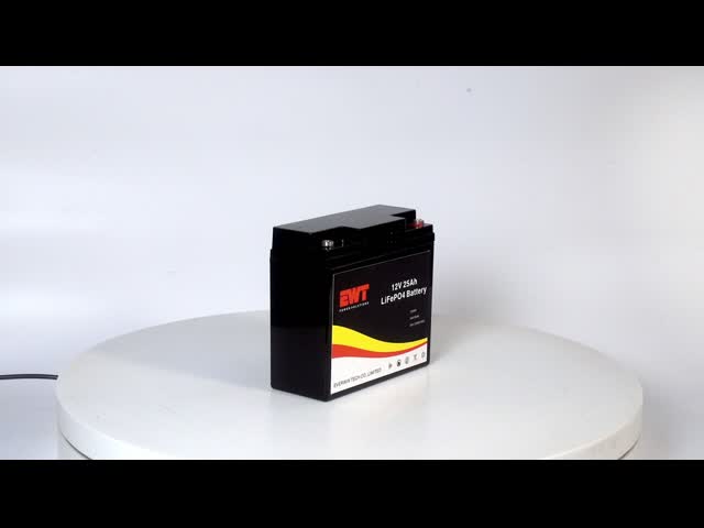 Lithium Iron Phosphate Battery 12.8V 25ah Lifepo4 Battery For Solar System