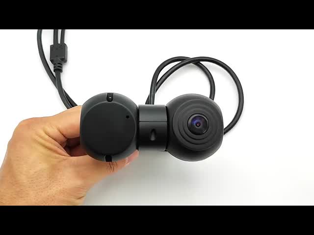 Desenho patenteado HP 1080P Mini Dash Cam Dupla Câmera Escondida Para Car Fisheye