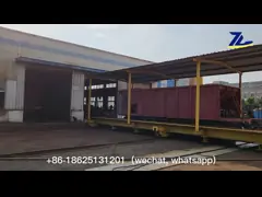 Железнодорожный вагон для разгрузки угля с четырьмя нижними разгрузочными люками video