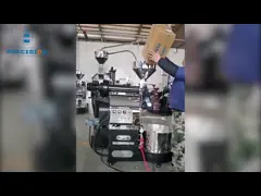 Умный кофежарник весом 5 кг, коммерческая машина для обжарки кофейных зерен для кафе video