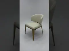 Beige Off White Commercial Banquet Chairs Upholstered Parsons Dining Chairs