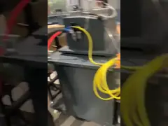 PLA биоразлагаемый пластиковый гранулятор PBAT Кукурузный крахмал гранулы изготовления машины video