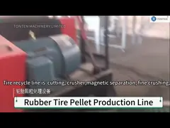 Линия переработки отходов шины резины video