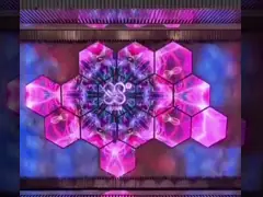 IP65 Наружные светодиодные шестиугольные стеновые панели для коммерческой рекламы video