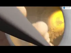 Титановый диоксид, цемент, магнит, вращающаяся печь на цементных заводах video