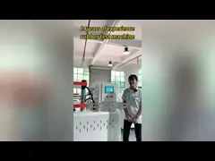 Машина для испытания резины с водяным охлаждением Электрический плоский пресс для прессы вулканизатор Мощность 50Т Температурная точность ±2°C video