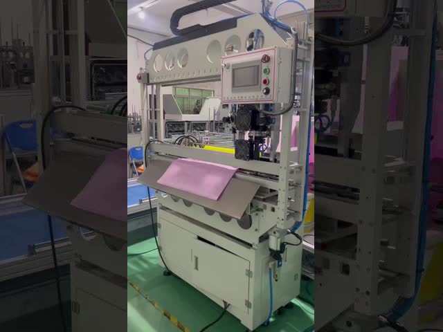 PLCプログラム制御 自動超音波袋溶接切片 10-12RS/min