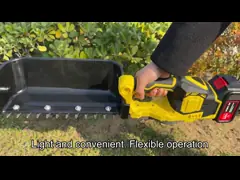 Cordless Portable 300mm Tea Leaf Plucking Machine 350w Waterproof Body