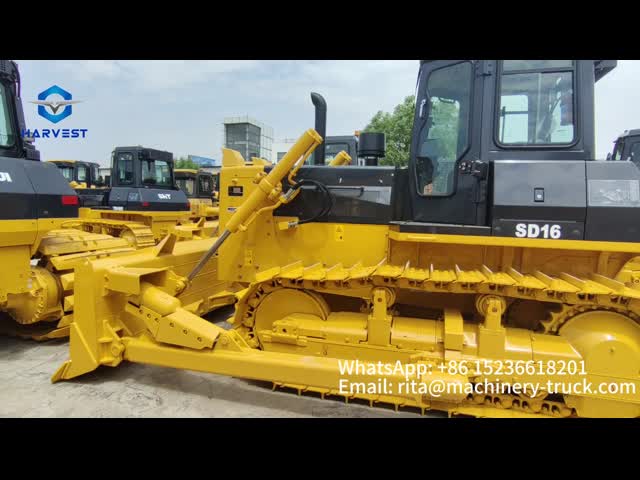 Shantui 160hp SD16 Crawler Bulldozer com motor Weichai para a África