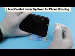 Double Pointed Head Cleanroom Sponge Foam Swab TX750 Lint Free