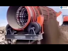 Industrial Rotary Drum Sieve Sand And Gravel Separation Drum Screen Machine