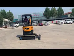 Тяжелый экскаватор с двигателем Японии Kubota video