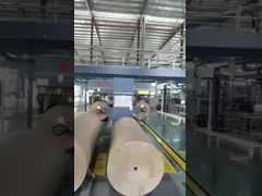 Mill Roll Stand  Machine for Corrugated cardboard production line video