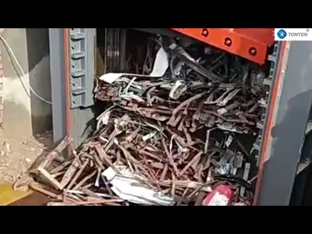 自動スクラップ金属切断機 スクラップ車 液圧ガントリーシール