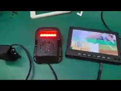 China 2 Channel 1080P Car  DVR front + rear camera , WIFI Car Video Camera Recorder Round Shape supplier