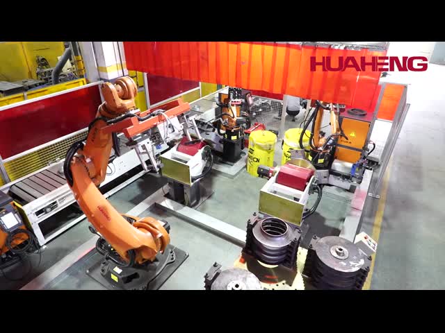 風力タービンの刃のロボット生産ライン