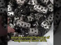 Случайная упаковка кольца Pall с высоким потоком низкое давление падение и сопротивление video