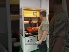 Цилиндрический сварочный аппарат литий-ионного аккумулятора CNC автоматизировал пользу клетки video