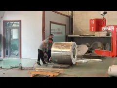 Долговечная устойчивая к погодным условиям алюминиевая катушка с блеском RAL SMP краска для оптимального качества цвета video