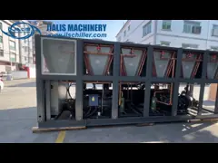 JLSF-180D воздушно-охлаждаемая винтовая охладитель охлаждение впрыскивающих форм дульные формы экструзионные формы video