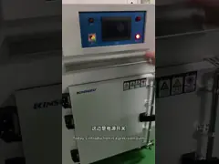 Высокотемпературная жара обрабатывая промышленную сушильную камеру/горячий сушильный шкаф video