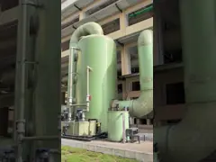 Качество FRP Спрей кислотный туман Поглощение Башня Коррозионная устойчивость Grp кислотный туман Очистка набор Башня FRP Фабричная цена video