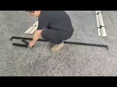 12288 Comfortable Dark Grey Double Bed Frame Luxury Modern King Size Bed For Hotels