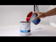 2K ярко-красная автомобильная краска верхний слой прочный устойчивый к царапинам video