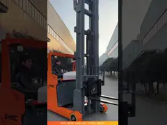 Carretilla Retractil Electrica 1.5 Ton 2 Ton Electric Reach Truck Caminhao Retratil