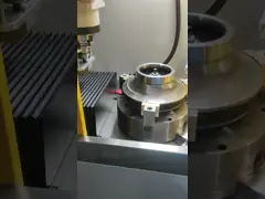 Насос импеллер / центробежный импеллер Автоматическая балансирующая машина Одностанционная коррекция фрезы video