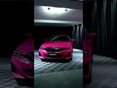 Hydrophobic TPU Car Paint Protection Film Beetroot Purple Color 7.5Mil Thickness