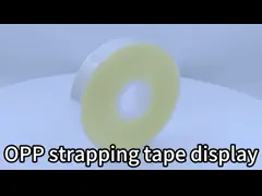Заказная лента для упаковки бумажная лента для упаковки Прозрачная лента для упаковки OPP водонепроницаемая пластиковая лента video