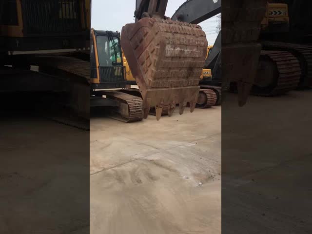 Горячая продажа 20500 кг рабочая масса 107 кВт мощность подержанный экскаватор Vollvo EC210BLC в хорошем состоянии видео