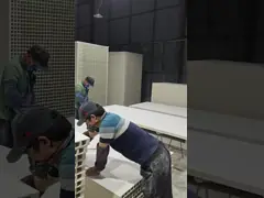 2100 * 800 * 45 мм звукоредуцирующее, защищенное от насекомых, WPC, внутренние двери без краски video