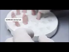 High Strength Zirconia Dental Crown For Single Or Multiple Teeth Replacement