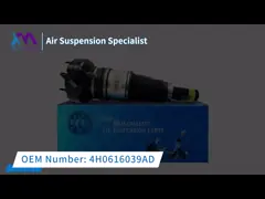 Воздушная подвеска из стали, алюминия, резины, автомобиля, задний амортизатор для BMW E65 E66 video